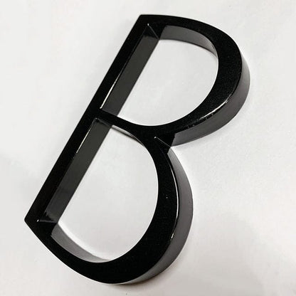 Floating Outdoor House Numbers